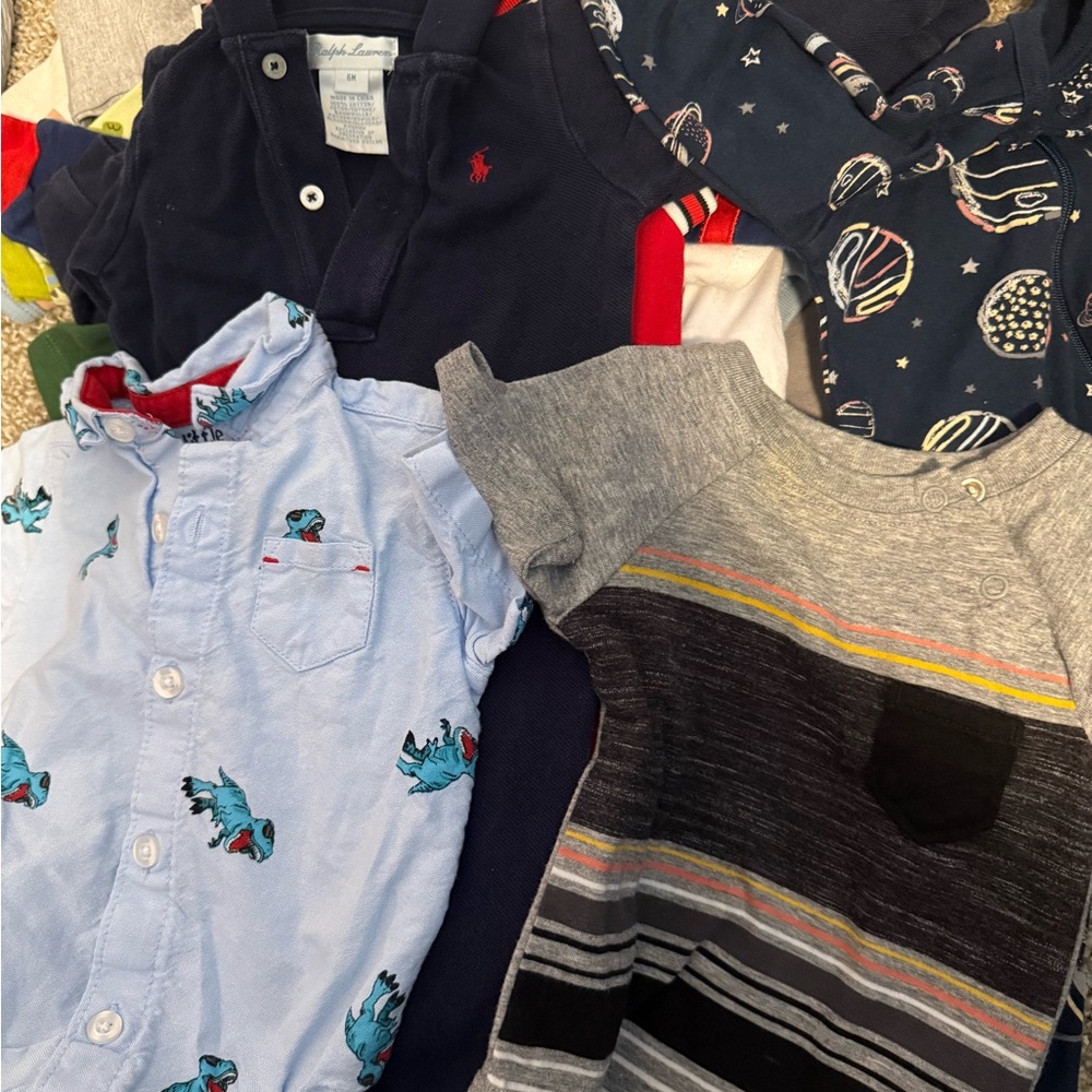 Baby boy clothes mixed sizes newborn-6m - Picture 8 of 14